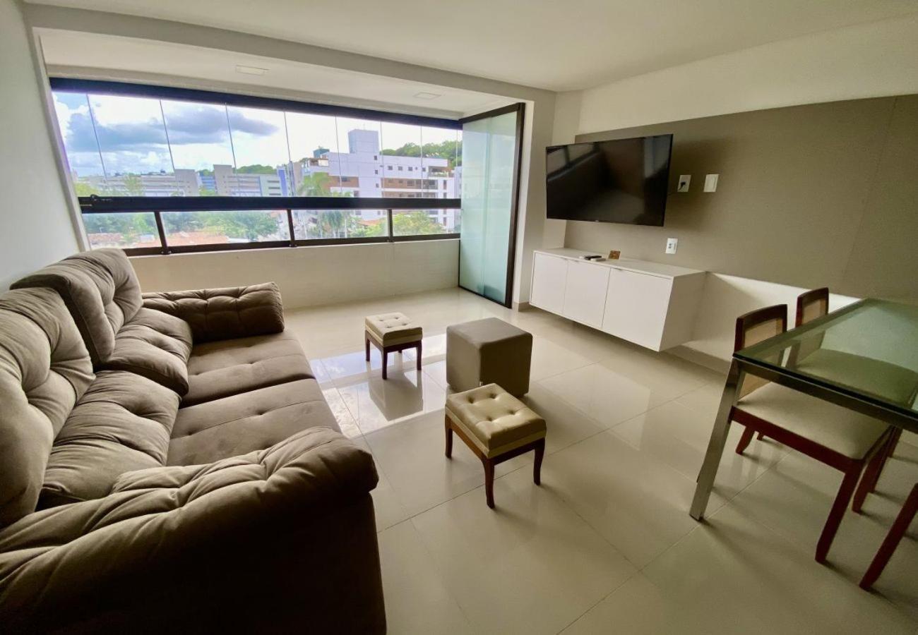 الشقق الفندقية João Pessoaفي  Goldflat Cabo Branco By Penareiaturbr الغرفة الصورة